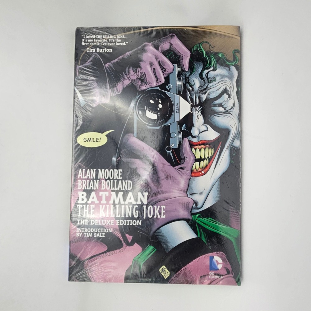 Batman The Killing Joke Deluxe Hardcover Graphic Novel DC Comics Alan Moore